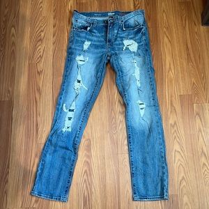 URBAN PIPELINE SUPER FLEX RIPPED SLIM FIT JEANS